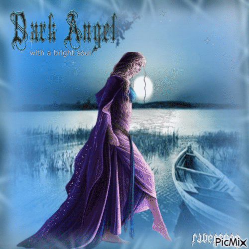 DARK ANGEL with a bright soul - GIF animate gratis