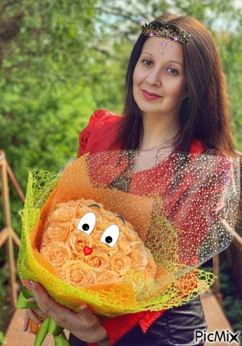 Цветы для меня - Ingyenes animált GIF
