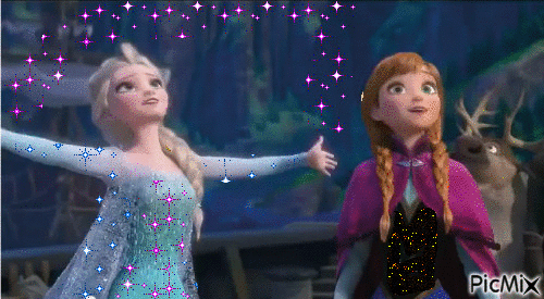 A fond les paillettes !!! - Free animated GIF
