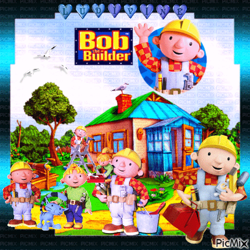 Bob le bricoleur... 🚜🏠🚙 - Free animated GIF