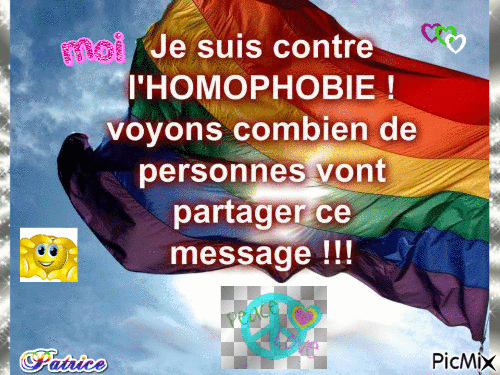 L'Homophobie - GIF animé gratuit
