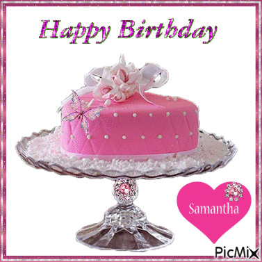 Samantha Birthday. 