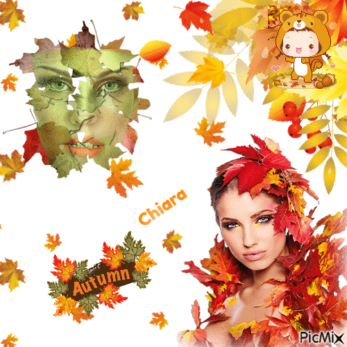in autumn - Animovaný GIF zadarmo