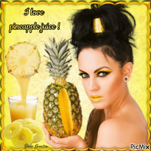Concours : Ananas - Free animated GIF