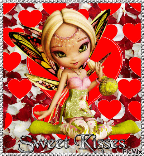 Sweet Kisses - Gratis geanimeerde GIF
