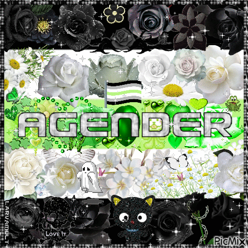Agender pride! - Free animated GIF