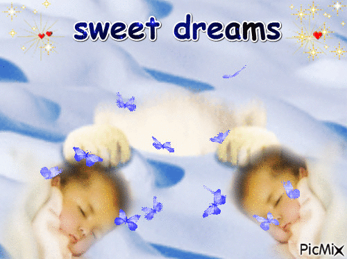 sweet dreams - Animovaný GIF zadarmo