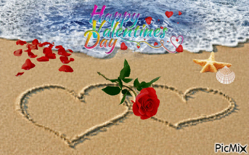 Happy St Valentine Day! - Animovaný GIF zadarmo