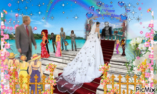 jour du mariage - Δωρεάν κινούμενο GIF