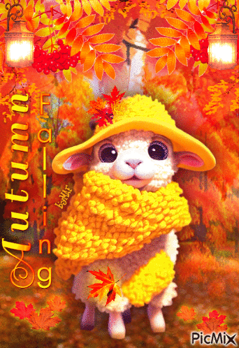 Autumn Falling - GIF animé gratuit