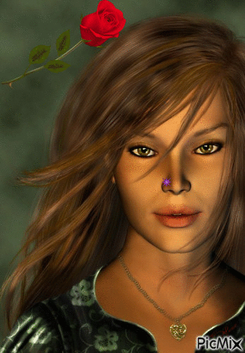 Jolie femme - 無料のアニメーション GIF