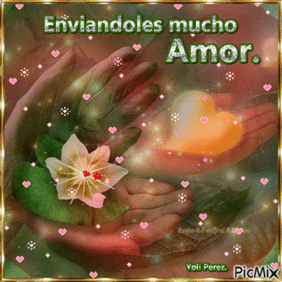 Enviando Amor. - Безплатен анимиран GIF