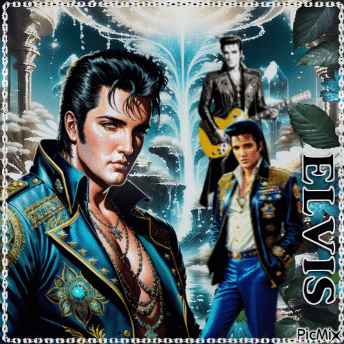 Elvis Presley - Besplatni animirani GIF