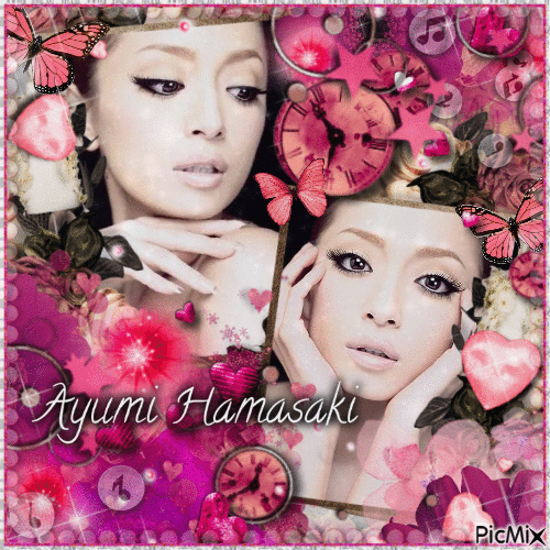 Ayumi Hamasaki - Δωρεάν κινούμενο GIF