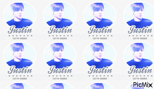 Justin Bieber! - Zdarma animovaný GIF