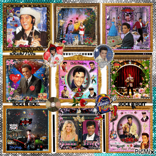 **** Elvis collection****  by xRick7701x - 免费动画 GIF