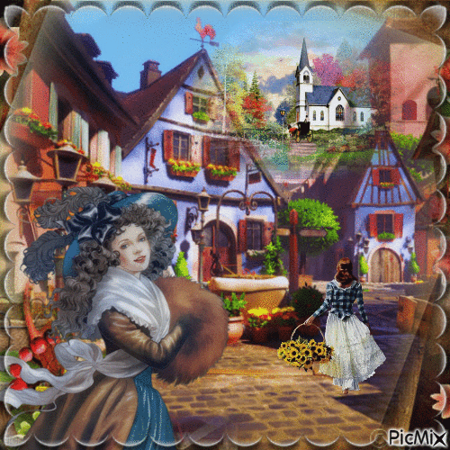 Jolie Village - Bezmaksas animēts GIF