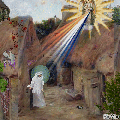 Annunciation - Free animated GIF