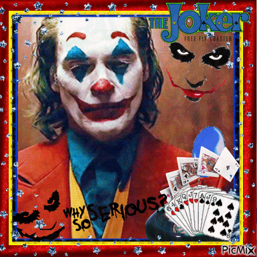 The Joker - Бесплатный анимированный гифка