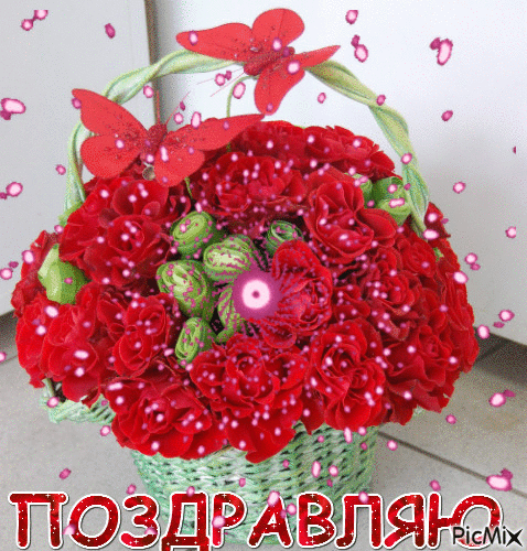 Цветы - Ingyenes animált GIF