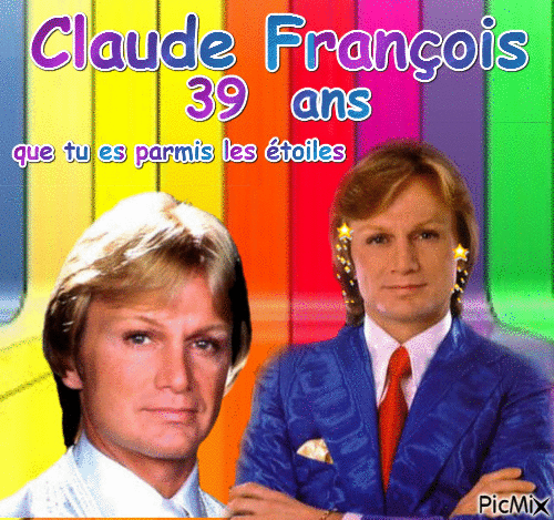 claude françois - Free animated GIF