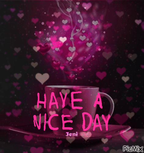 Have a nice day - Animovaný GIF zadarmo