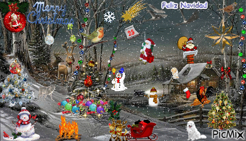 Para la Navidad - 無料のアニメーション GIF