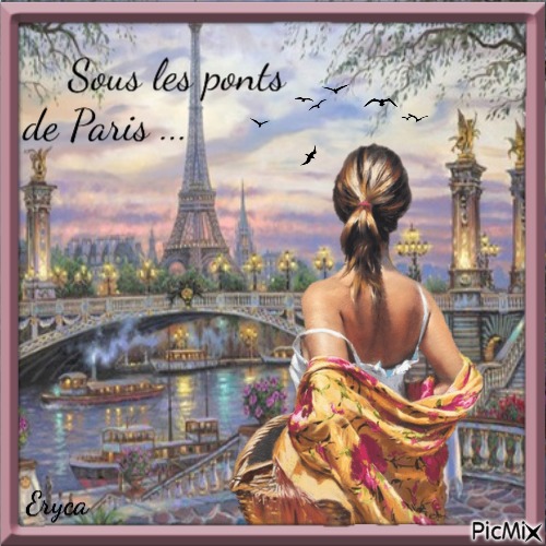 Sous les ponts de Paris ... - kostenlos png