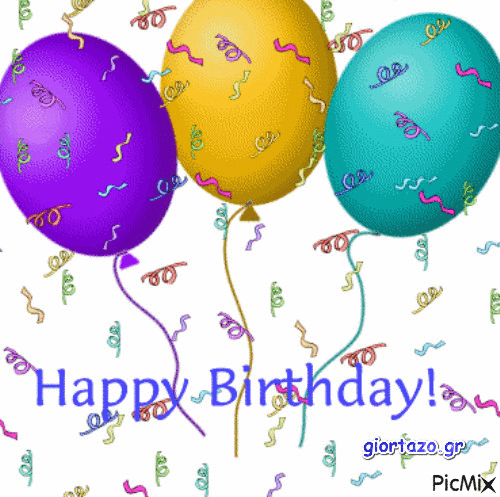 happy birthday! - GIF animate gratis