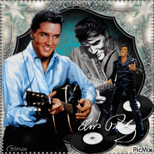 Elvis Presley - Free animated GIF