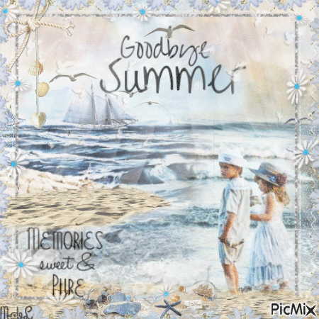 Goodbye Summer - GIF animé gratuit