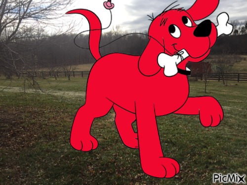 Clifford in real life - 無料png