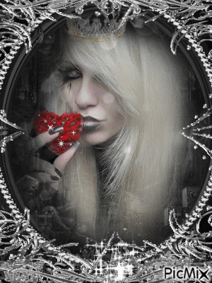 Gothic lady dark - Gratis geanimeerde GIF