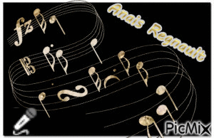 la vie la musique - Безплатен анимиран GIF