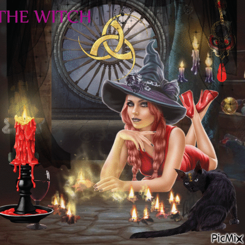 ☆☆Bruja / Witch☆☆ - Ingyenes animált GIF