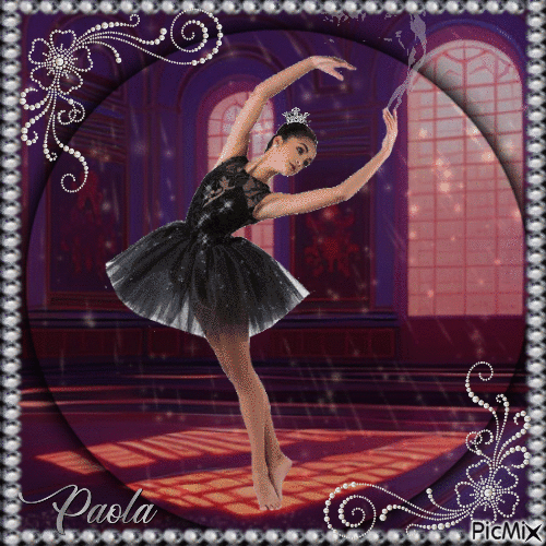 Ballet dancer - GIF animado grátis