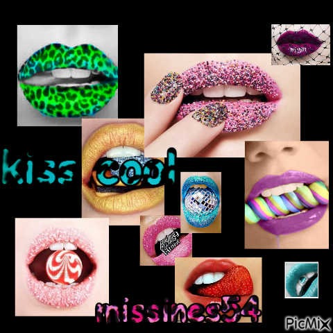 kiss cool - zdarma png