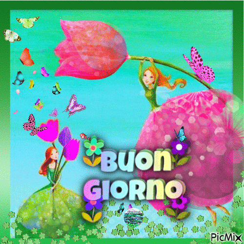 Buon Giorno - 無料のアニメーション GIF