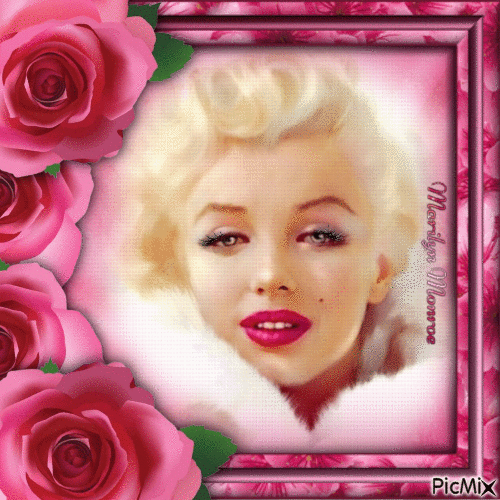 Marilyn Monroe-03-12-24 - GIF animado gratis