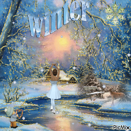 Winter - Bezmaksas animēts GIF