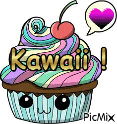 Kawaii !! - Бесплатный анимированный гифка