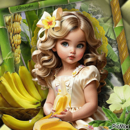 Je peux avoir une belle banane ? - GIF animate gratis
