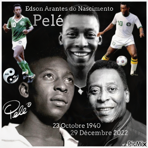 RIP Pelé - GIF animé gratuit