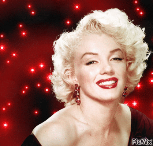 Marilyn - GIF animé gratuit