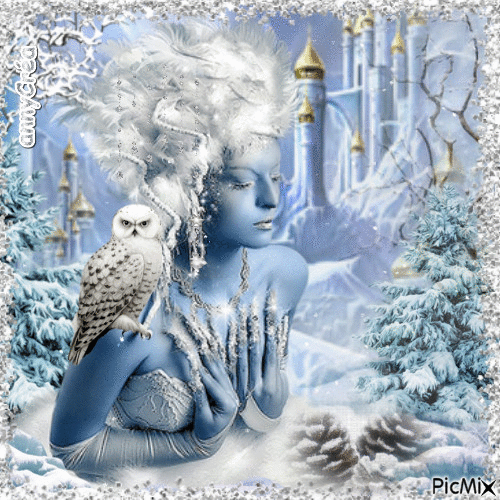 Reine des neiges - Δωρεάν κινούμενο GIF