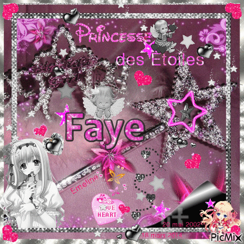 EMELINE : ...<3 Hommage à Faye <3... - 無料のアニメーション GIF