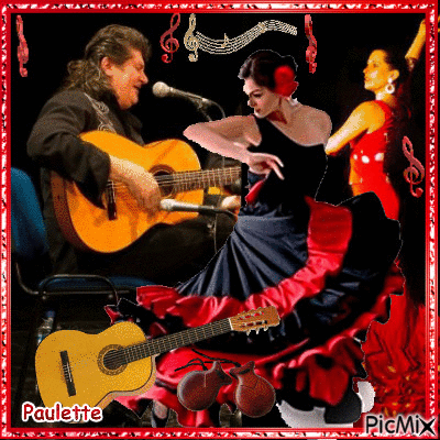 flamenco - Gratis animerad GIF