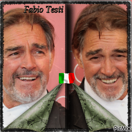 Actor italiano antiguo - Animovaný GIF zadarmo