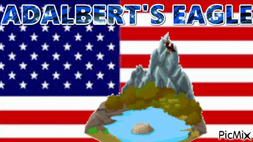 Adalbert's eagle - Бесплатный анимированный гифка