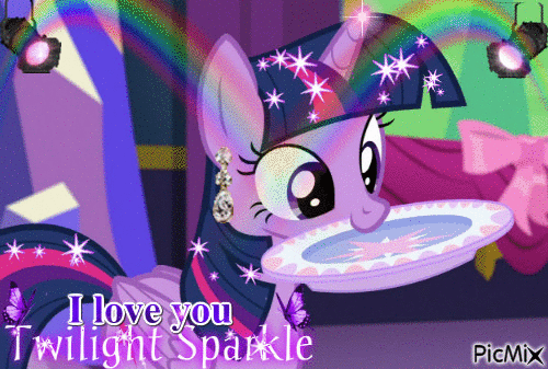Twilight Sparkle - Бесплатный анимированный гифка